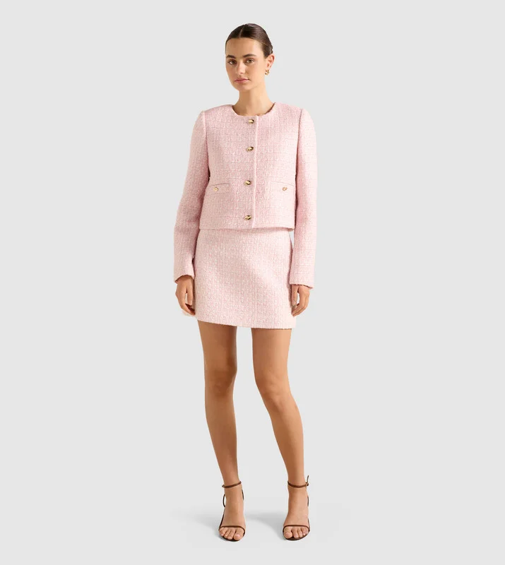 LISA Tweed Boucle Mini Skirt